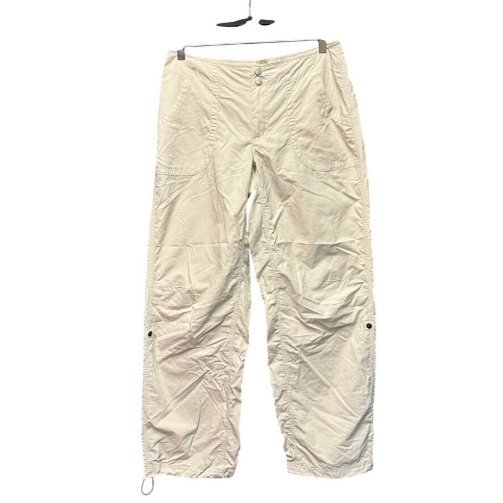 NWT LL Bean Trekking Pants Silver Birch Nylon Hiking Outdoor 268821 Womens 8